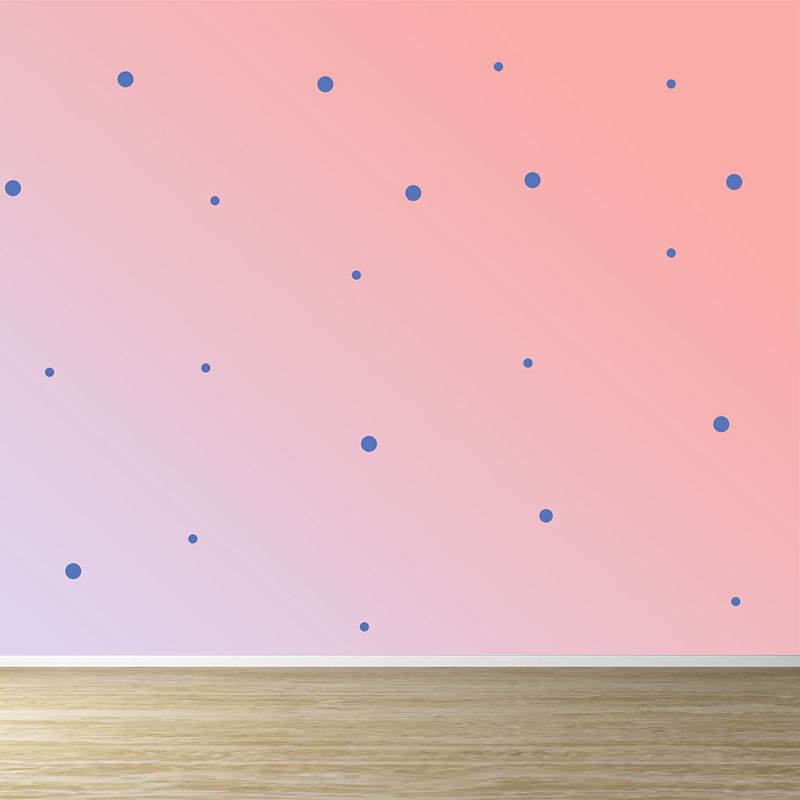 Bright Geometric Shapes Wallpaper Mural Moisture Resistant Modern Bedroom Wall Covering