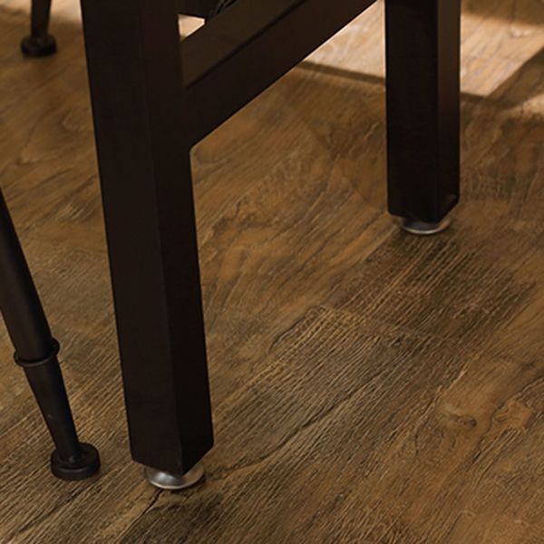 Indoor Industrial Patio Bar Table Rectangle Trestle Bar/Dinette Table in Natural