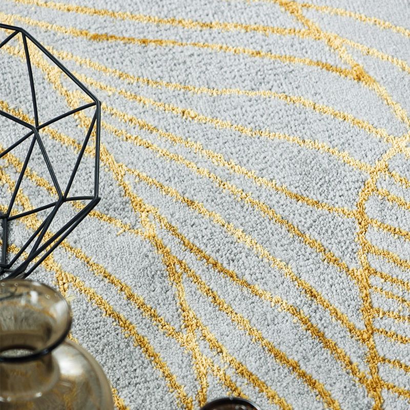 Novelty Abstract Pattern Rug Multi Colored Polypropylene Area Rug Easy Care Pet Friendly Carpet for Living Room