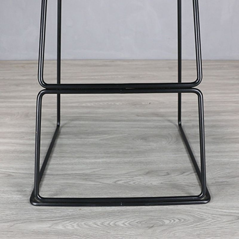 Industrialstil Barhosenmetall- und Plastikstuhl für Esszimmer