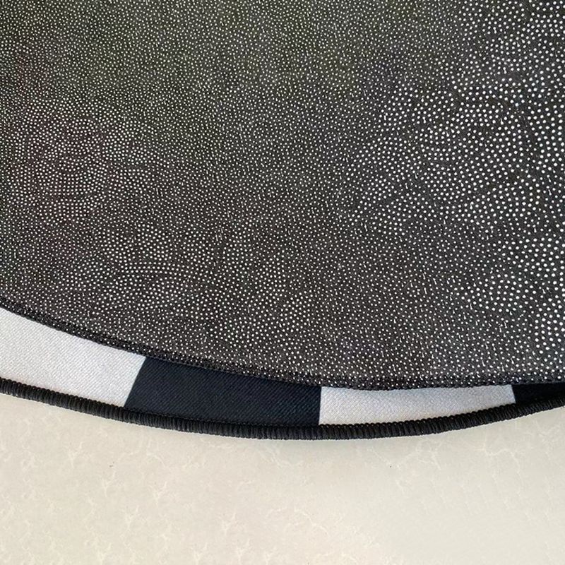 Victorian Round Waschung Teppich Marokkanischer Medaillon Teppich Polyester Nicht-Schlupfteppich für Wohnzimmer