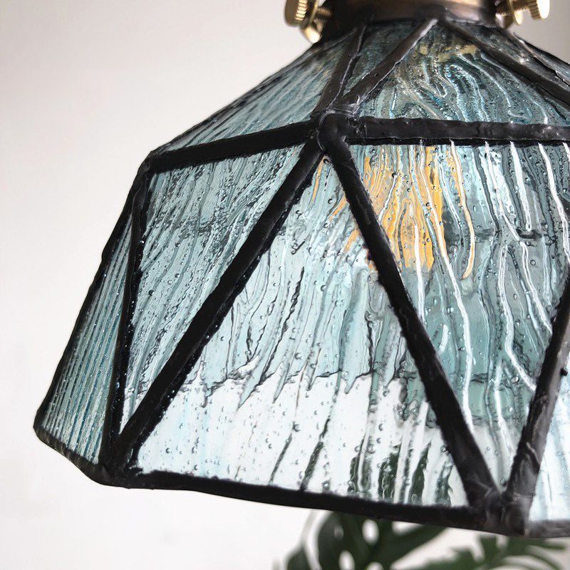 Industrial Down Candant Glass Hallway Appeding Sofriful Light with 1 Luce