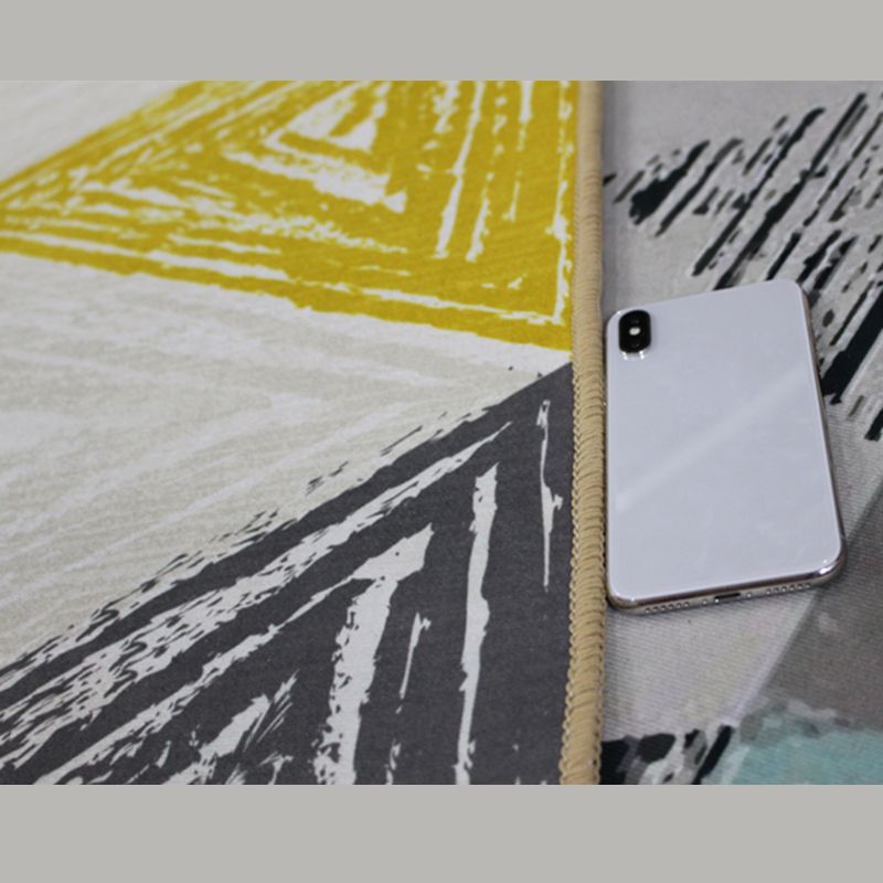Witte toon boho tapijten polyester tapijt tribal classicisme binnen tapijt niet-slip steun voor woonkamer