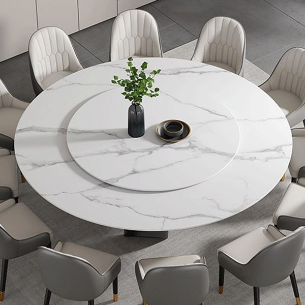 Modern 1/4/7/9 Pieces Furniture Round Stone Dining Set for Kitchen