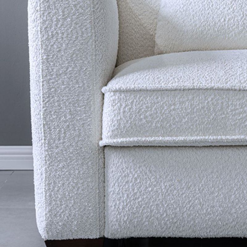 37" Wide Scandinavian Sofa Futon Foldable Upholstered Sleeper Sofa