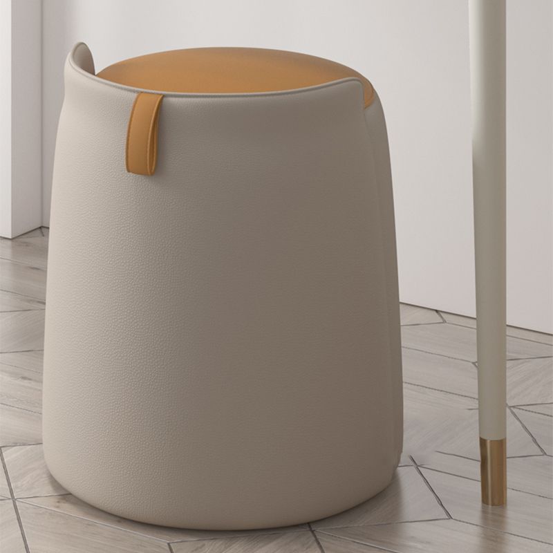 Bedroom Contemporary Storage Box 2-Drawer Cream Vanity Dressing Table