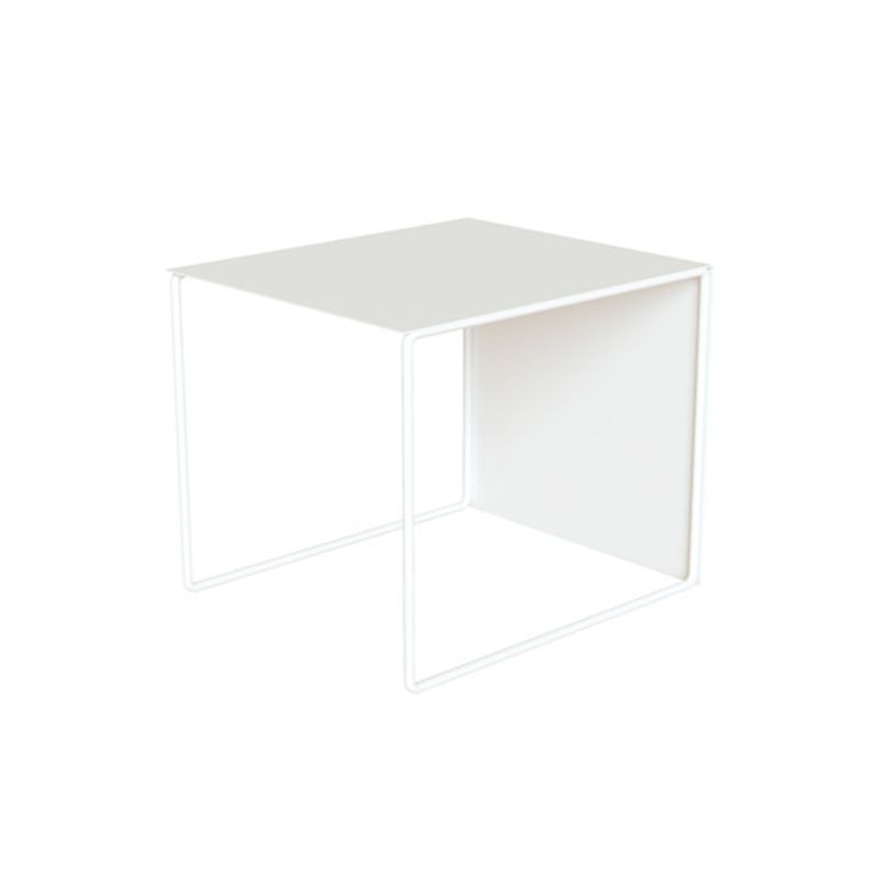 Frame Metal Rectangular Mid-Century Modern Single Coffee Table