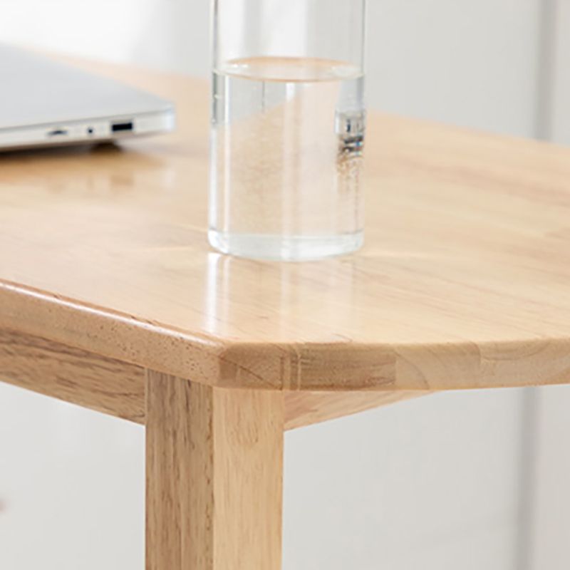 Industrial Solid Wood Bar Table Trestle Base Bar Table for Dining Room