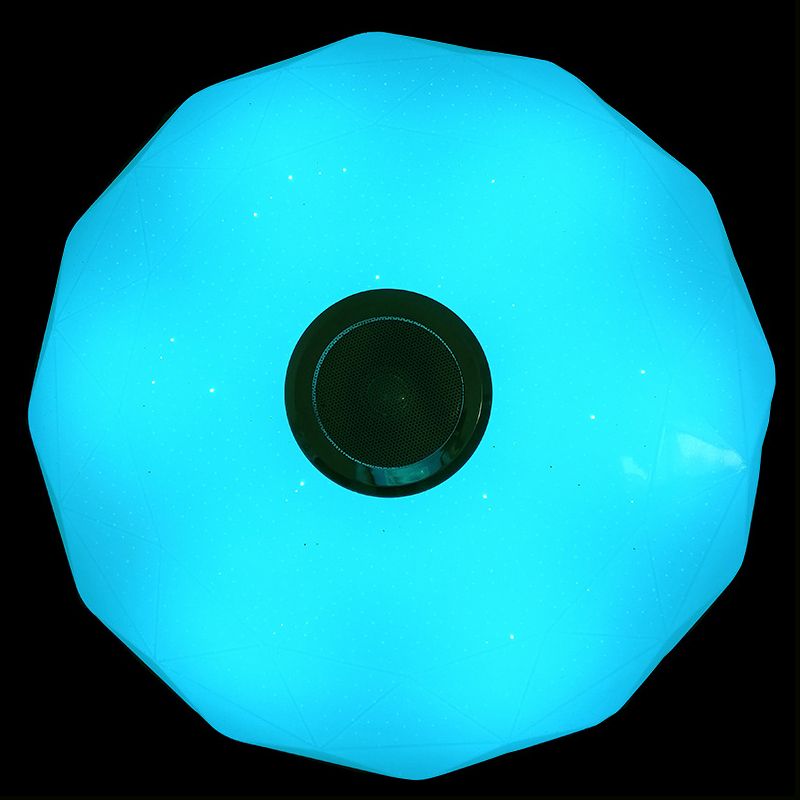 Flush Mount LED Ceiling Light Wireless Mobile Phone Control Bedroom Lighting Fixture