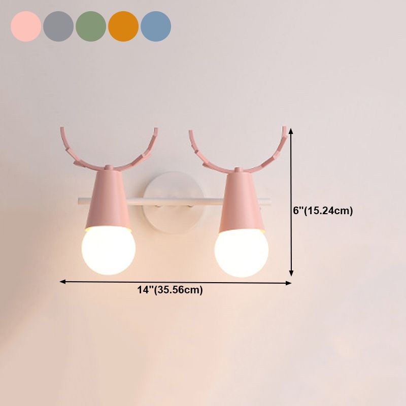 Luminaire mural coloré Appiculture de lumière murale de style moderne pour le salon