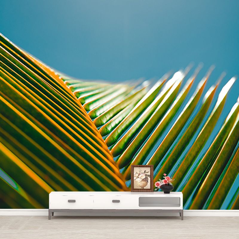 Tropical Plants Photography Stain Resistant Mural Wallpaper Living Room Wall Mural