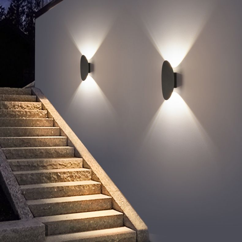 Modern Minimalist Style Up and Down LED Wall Sconce Metal Wall Mounted Lamps for Doorway
