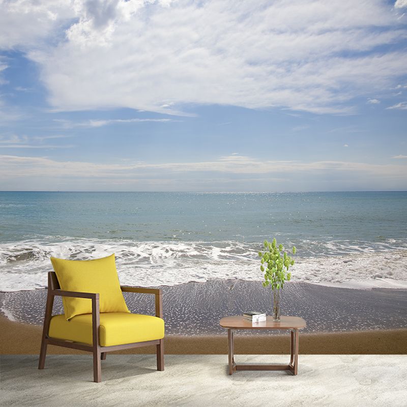 Seaside View Wall Decals Home Decoration Living Room Wall Decor, Waterproofing