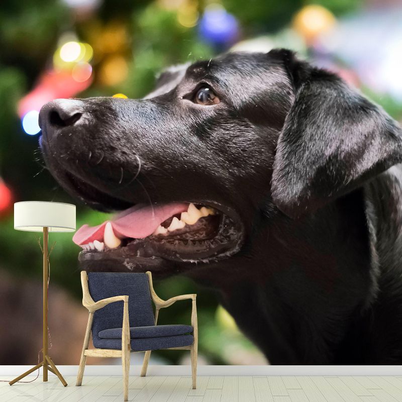 Lovely Labrador Mural Wall Decor Living Room Wall Covering for Decoration