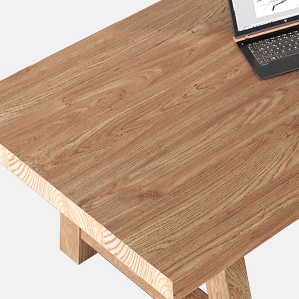 Solid Wood Office Table Contemporary Wood Color Meeting Table