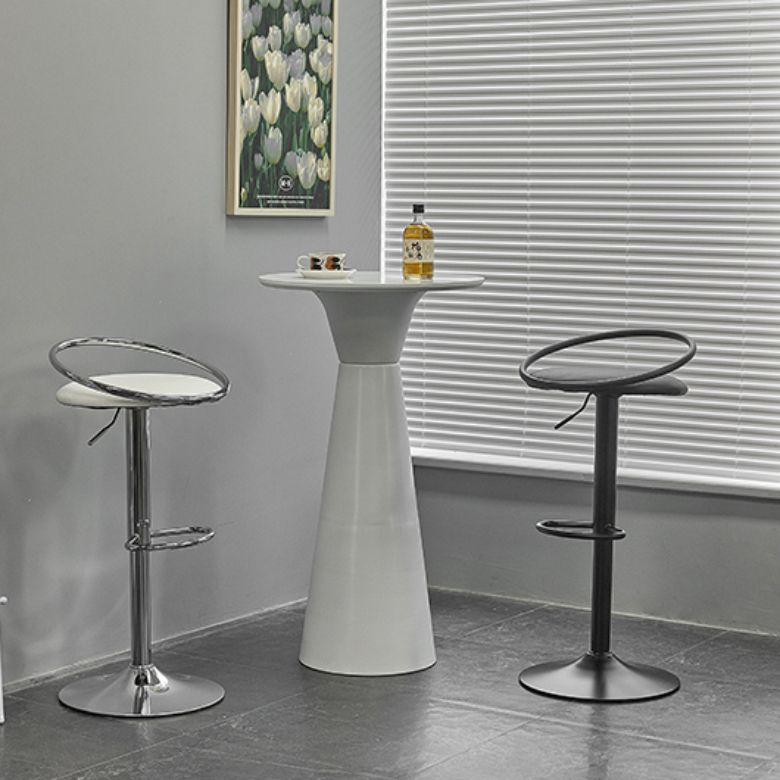 Contemporary Counter Height Stools Adjustable Bar and Counter Stool