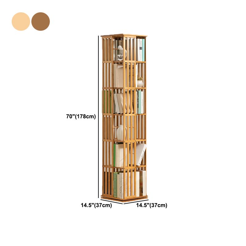 Geometric Rotatable Bookshelf Modern Style Study Room Bookshelf
