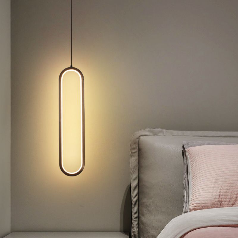 Metall geometrische Deckenhängung Licht moderner Stil 1-Licht-Anhänger Beleuchtungskörper