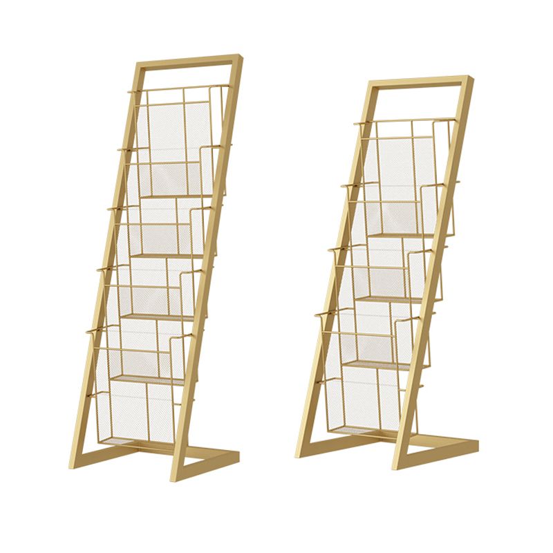 Libreria per la scala industriale in metallo scaffale verticale per home office