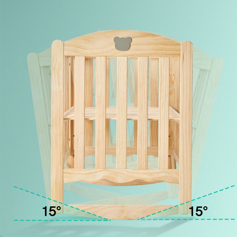 Modern Kids Bed Mattress Included Toddler Bed with Guardrails