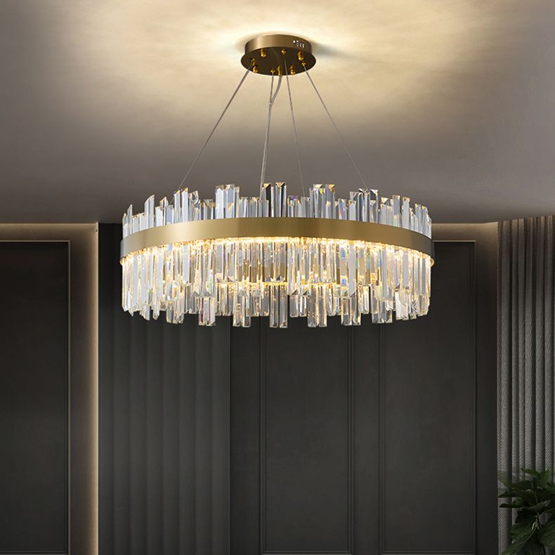 Crystal Chandelier Pendant Light Modern Pendant Lighting in Gold