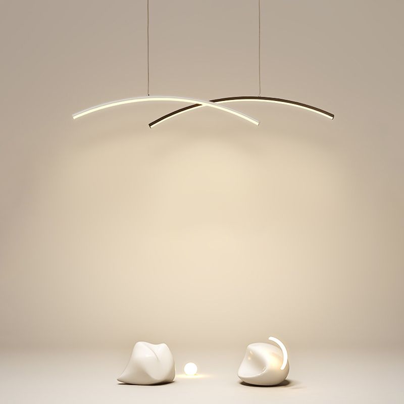 Modernism Metal Kitchen Island Lighting LED Ceiling Light for Foyer