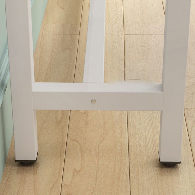 Modern Style Rectangle Wood Bar Height Pub Table for Dining Room