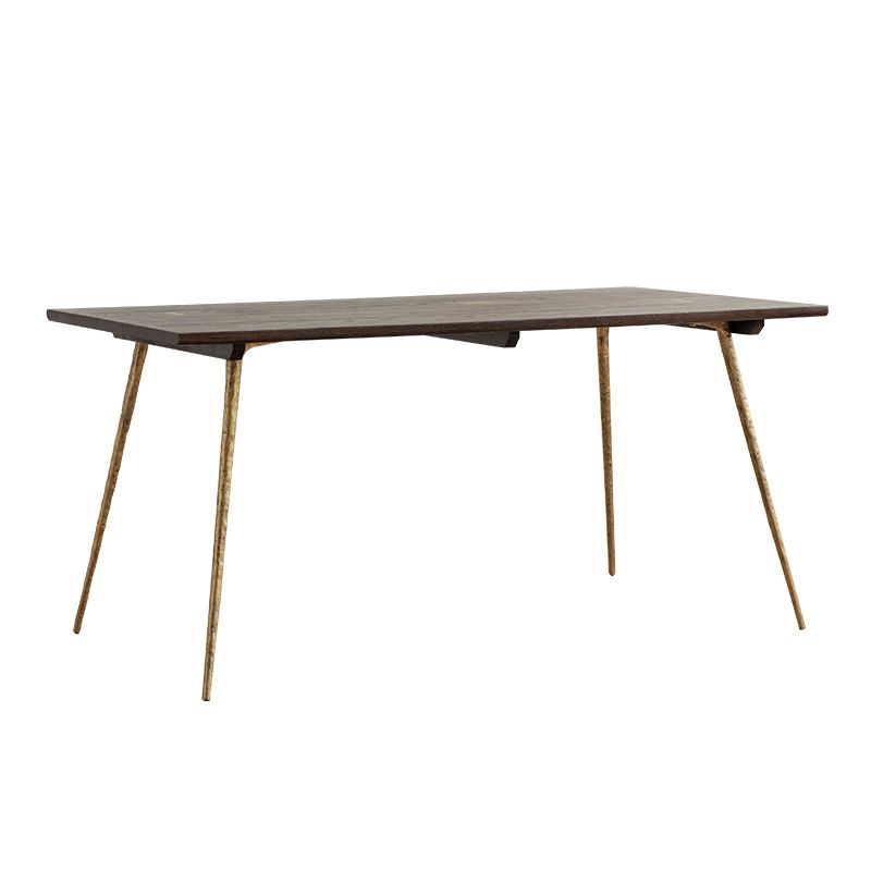 Table à manger en bois massif en chêne