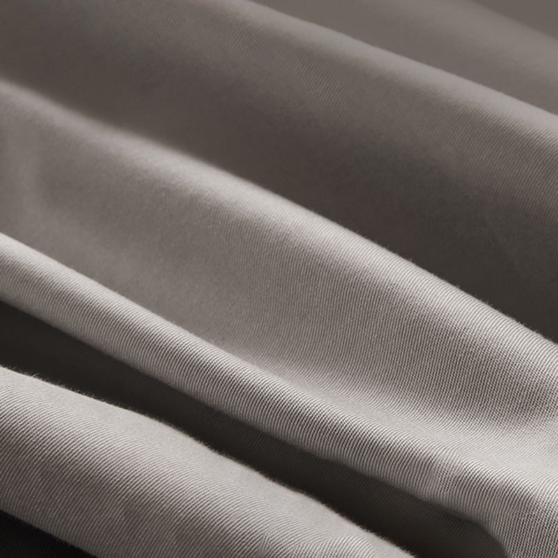 Antimicrobial Fitted Sheet Whole Colored Breathable Cotton Fade Resistant Fitted Sheet