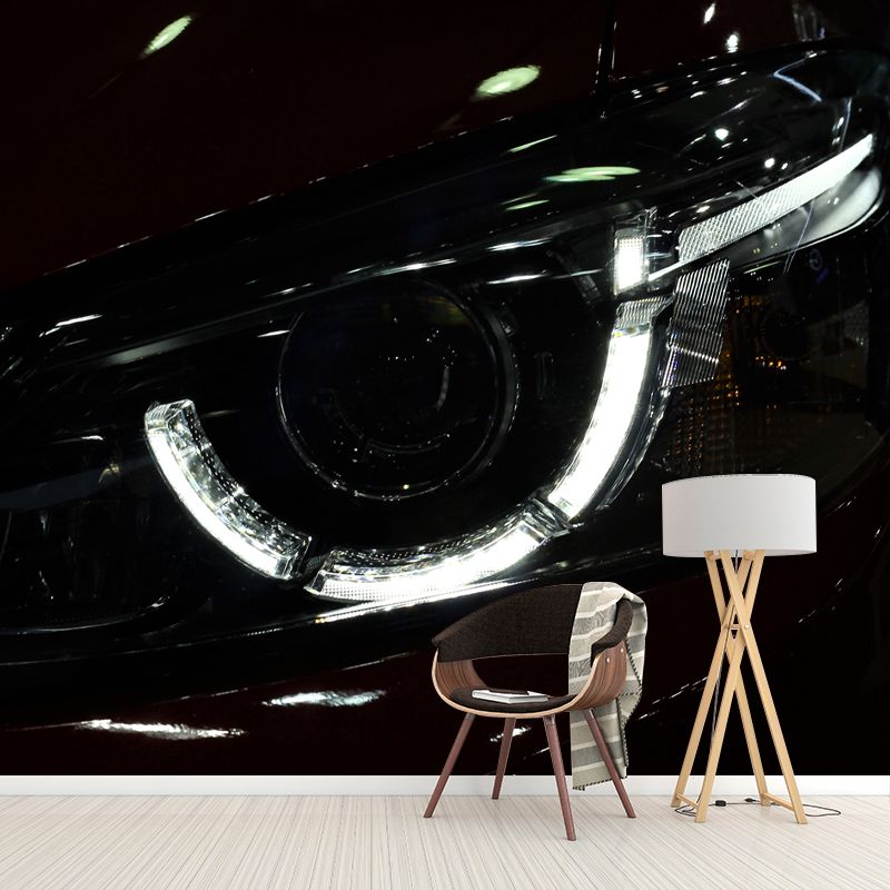 Modern Transportation Mural Wallpaper for Living Room, Personalized Size Available