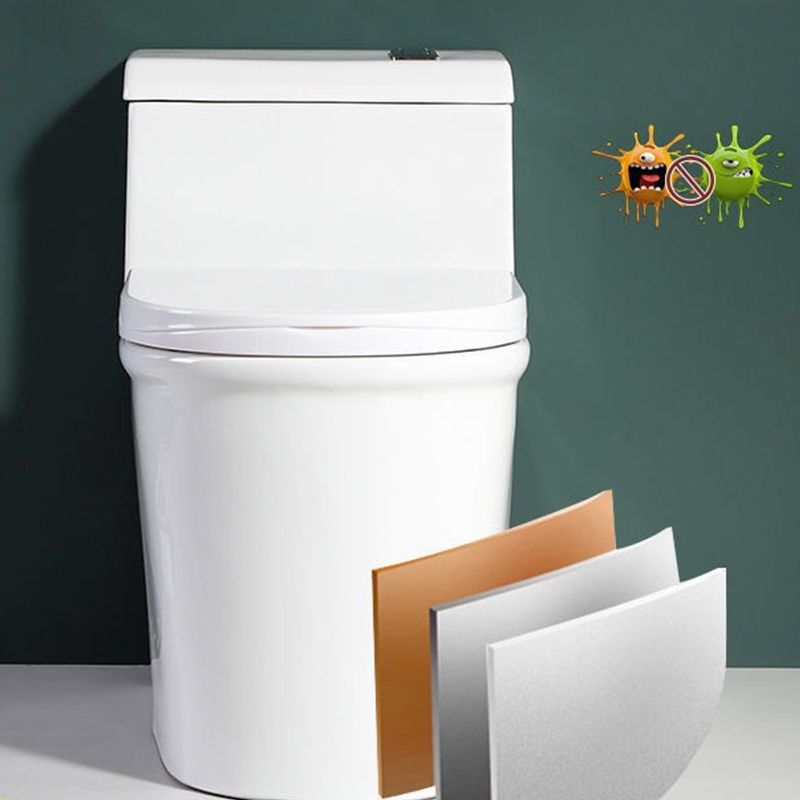 Traditional 1-Piece Toilet Bowl Floor Mounted White Urine Toilet for Bathroom