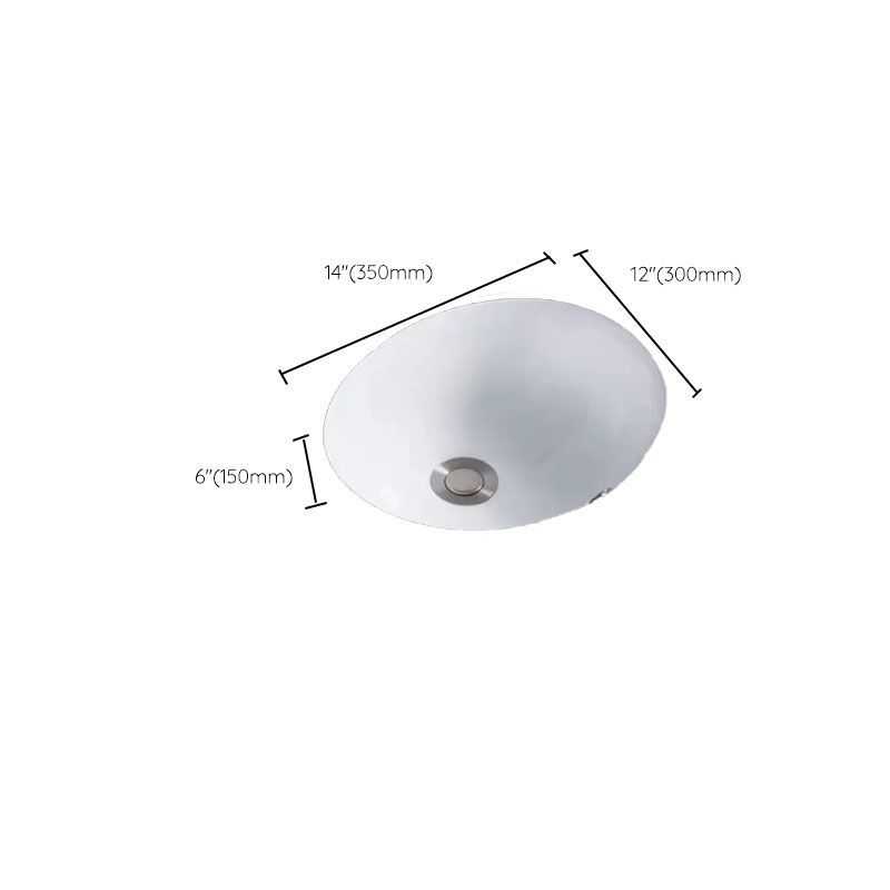 Bathroom Sink Ceramic Rod Handle Faucet Anti-spill Bathroom Sink