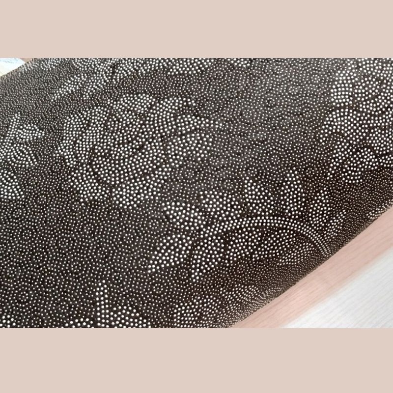 Tapis de motif animal luxueux Colore rond à la mode