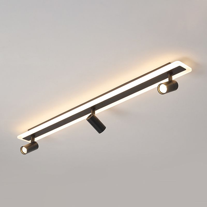 LED Flush Mounted Ceiling Lights Modernist Flush Mount Lighting with Spotlights
