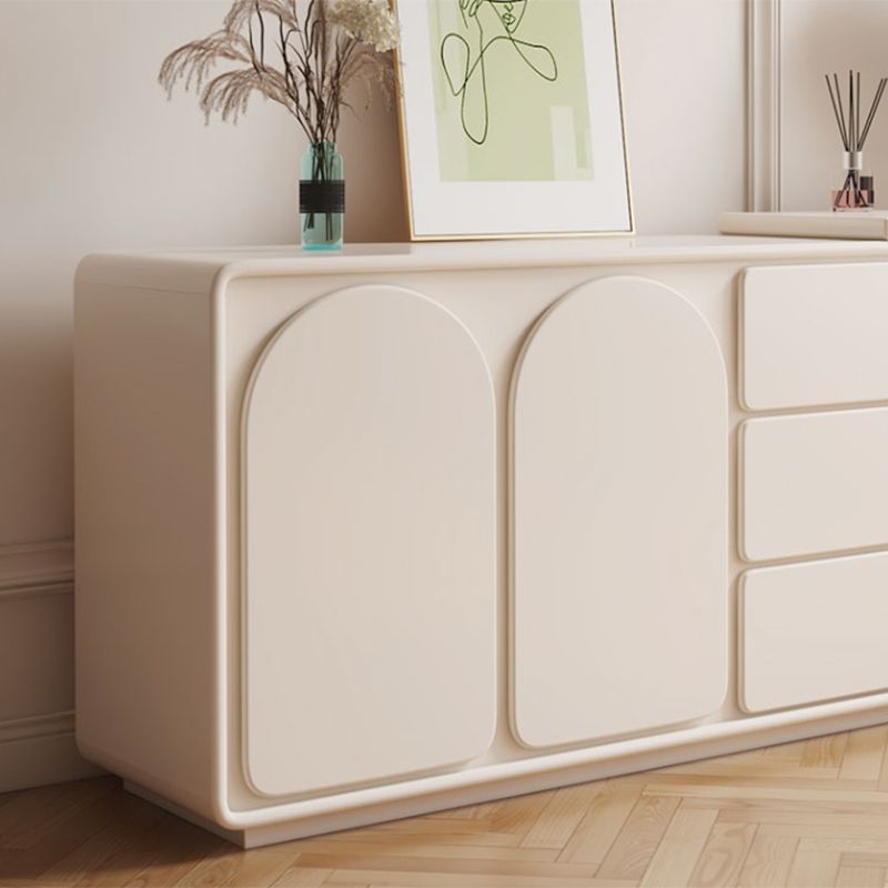 Contemporary White Lighted Mirror Bedroom With Drawer Vanity Dressing Table