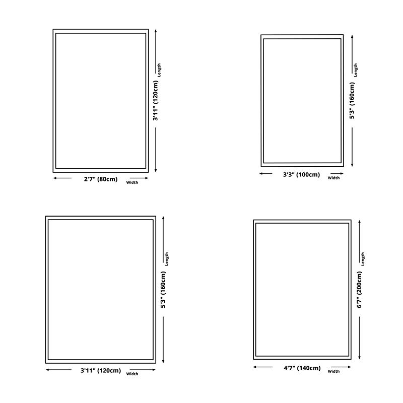 Grauer moderner Teppich Polyester Geometrischer Muster Teppich Nicht-Rutsch-Rückseite Teppich für Wohnkultur