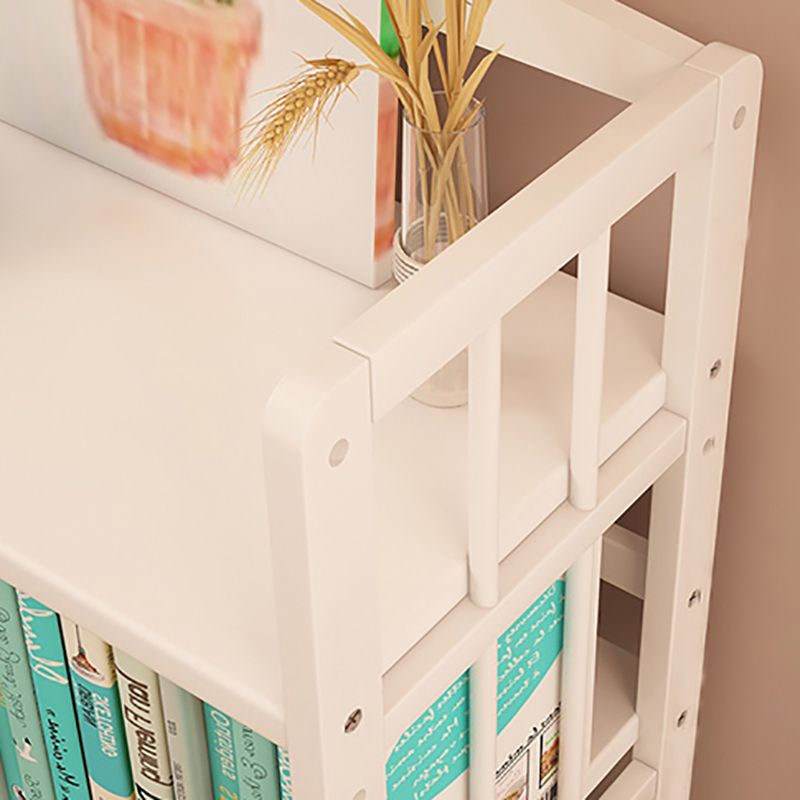 Wooden Shelf Bookcase Contemporary Book Shelf for Studying Room