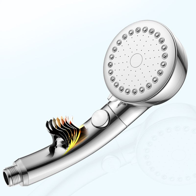 Modern Plastic Shower Head Bathroom Shower Head with Adjustable Spray Pattern