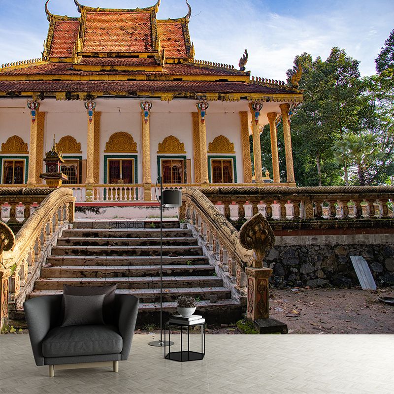 Contemporary Horizontal Photography Wall Mural Architecture Eco-friendly for Room