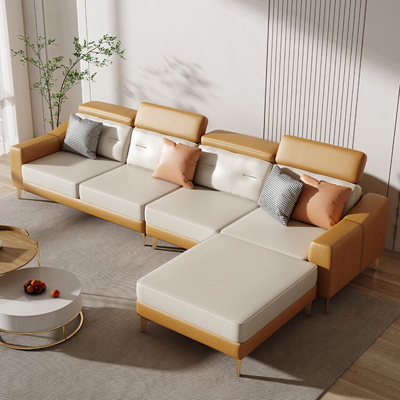 L-Shaped Reversible Sectional Sofas Water Resistant Sectionals