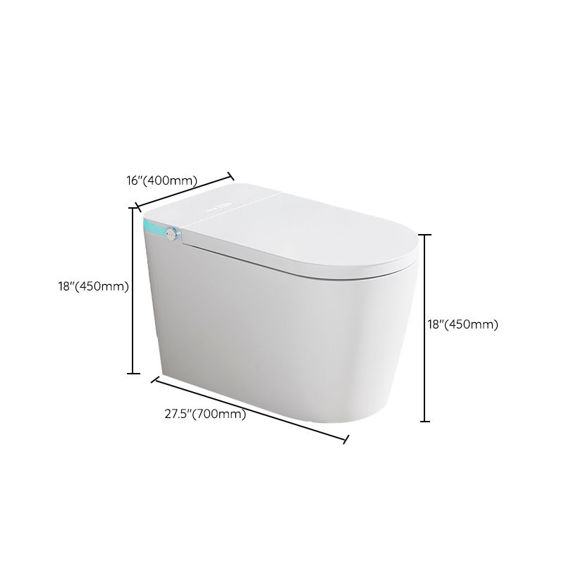 Contemporary Toilet Bowl One Piece Toilet Floor Mounted Toilet