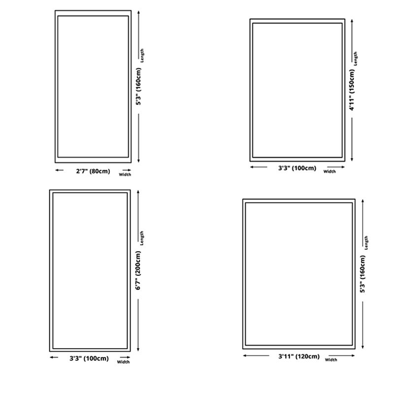 Gold Modern Rug Polyester Graphic Area Rug Non-Slip Backing Rug for Living Room