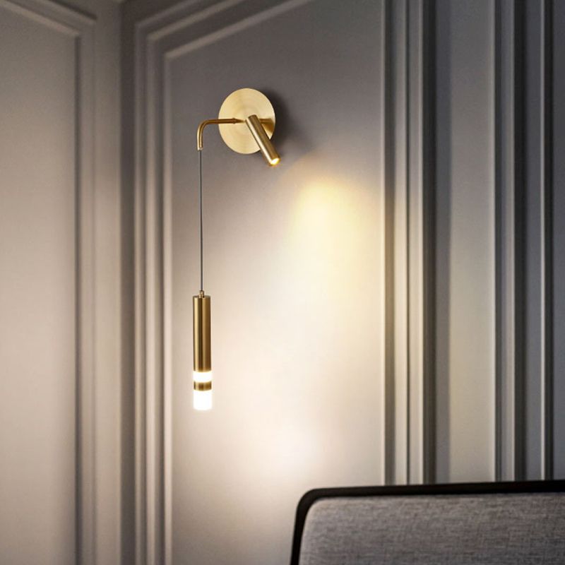 Tubes Wall Light Sconce Light Extravagant Style Metal Wall Lamp