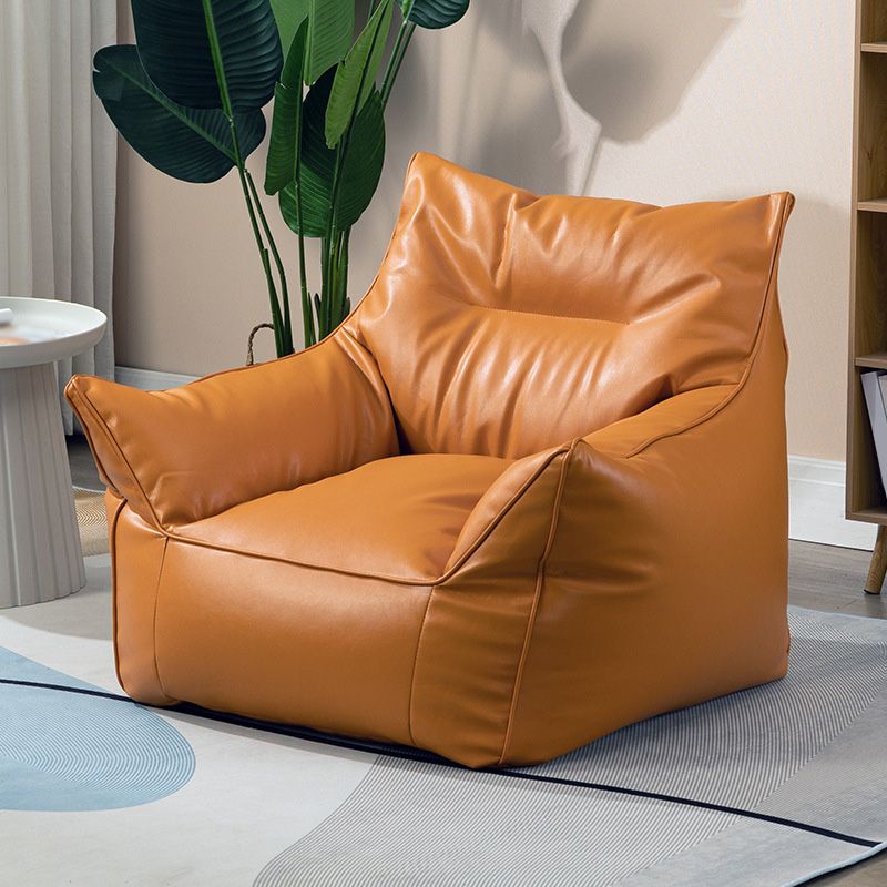 Faux Leather Chair 31.4" L x 31.4" W x 31.4" H Arms Included Chair