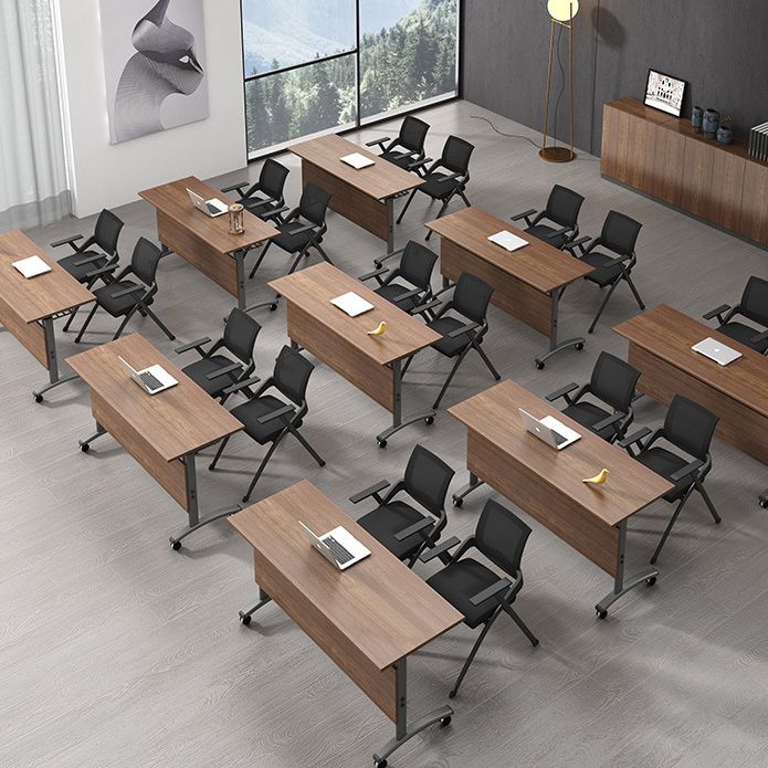 Contemporary Writing Desk Manufactured Wood Office Desk for Home Office
