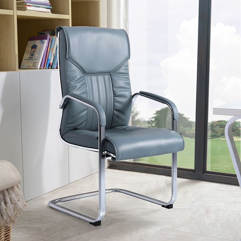 Modern Executive Computer Chair with Wheels Swivel Office Chair with Padded Arms