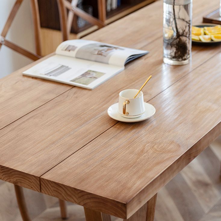 Modern Dining Set 1/2/5/7 Pieces Solid Wood Double Pedestal Dinette Set