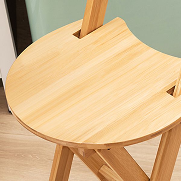 Folding Counter and Bar Stool Modern Style Wood Stool for Living Room