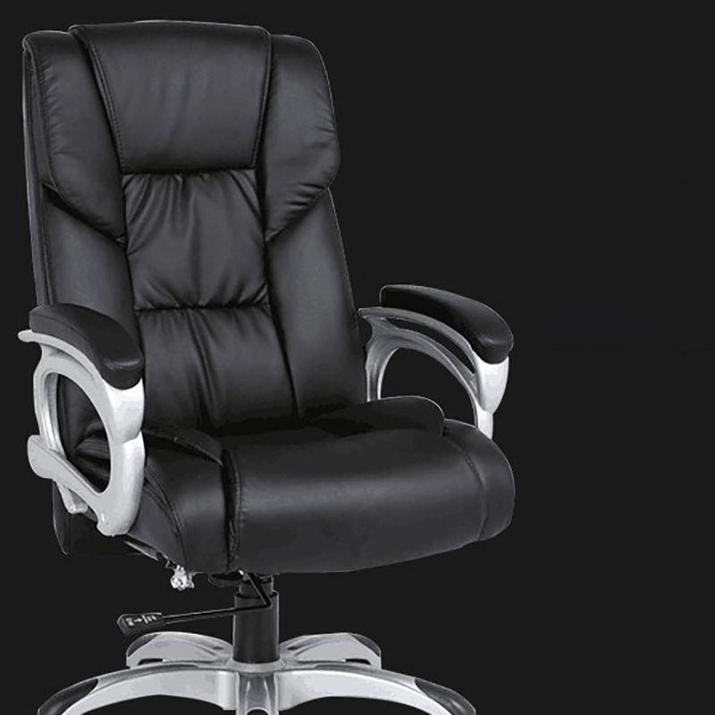 Modern Padded Arms Managers Chair Black Executive Chair for Office