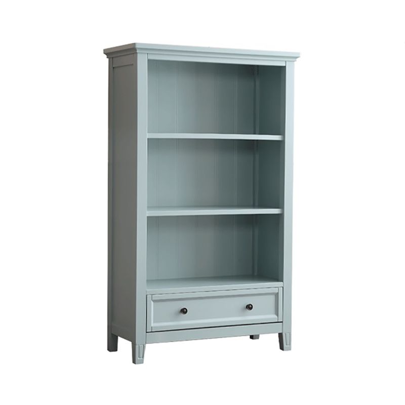 Modern Closed Back Standard Book Shelf Wooden Bookcase for Study Room